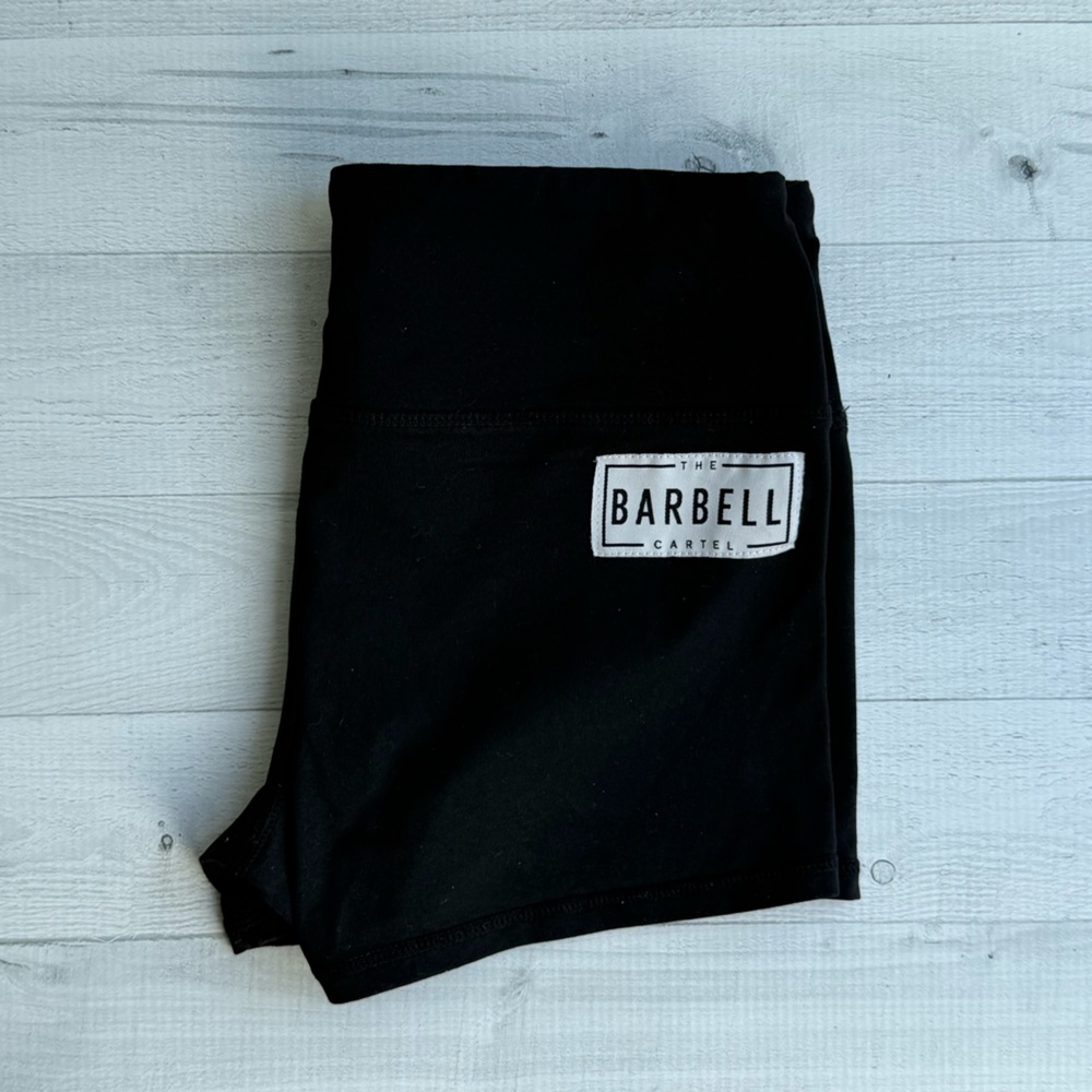 The Barbell Cartel Black Comp Short 2.5” Size S - Picture 7 of 8